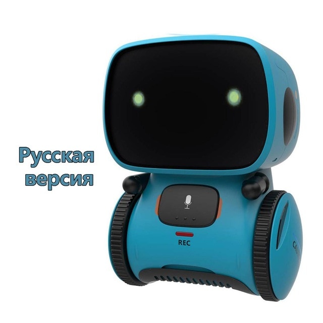 Blue Smart Voice Command Dancing Robot