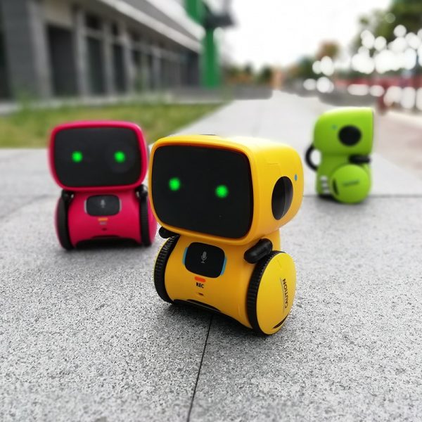 Newest Type Smart Robots Dance Voice Command 3 Languages Versions Touch Control Toys Interactive Robot Cute - Pocket Robot
