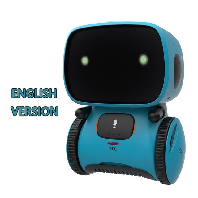 Blue Smart Voice Command Dancing Robot